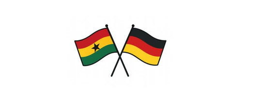 Ghana and Germany flags