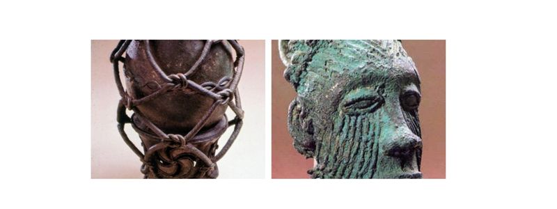 Igbo Ukwu bronze objects discovered in modern day Anambra state of southeastern Nigeria