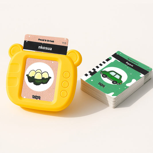 Twi Talking Flashcards device and cards